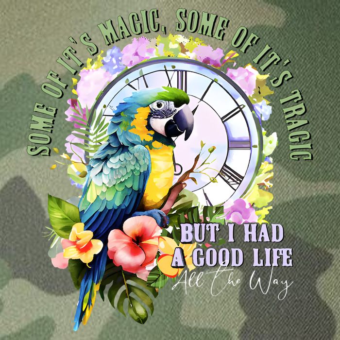 Some Of Its Magic Some Of Its Tragic But I Had A Good Life All The Way Legacy Tie Dye Trucker Hat