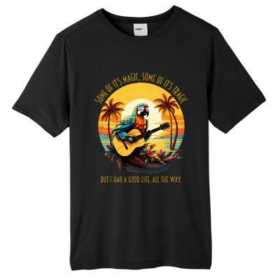 Some Of ItS Magic Some Of ItS Tragic Parrot Tall Fusion ChromaSoft Performance T-Shirt