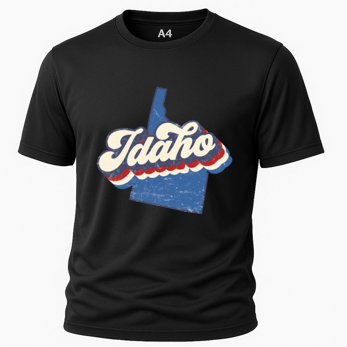 State Of Idaho Retro Logo Performance Shirt