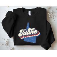 State Of Idaho Retro Logo Sweatshirt