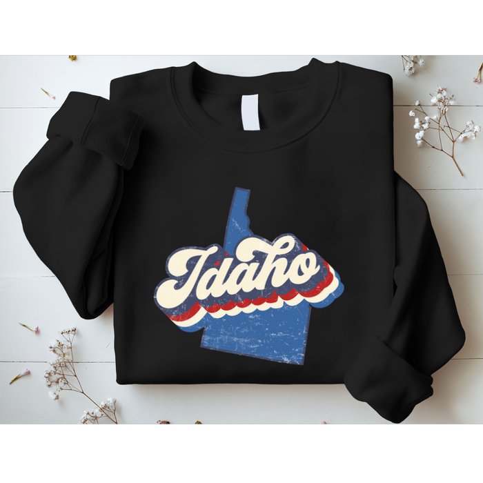 State Of Idaho Retro Logo Sweatshirt