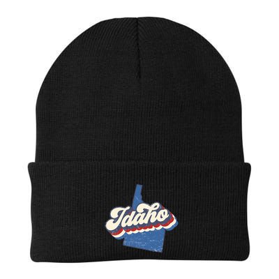 State Of Idaho Retro Logo Beanie