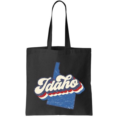 State Of Idaho Retro Logo Bag