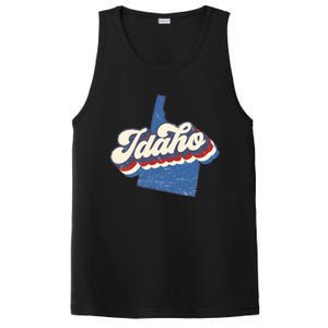 State Of Idaho Retro Logo PosiCharge Competitor Tank