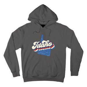 State Of Idaho Retro Logo Hoodie