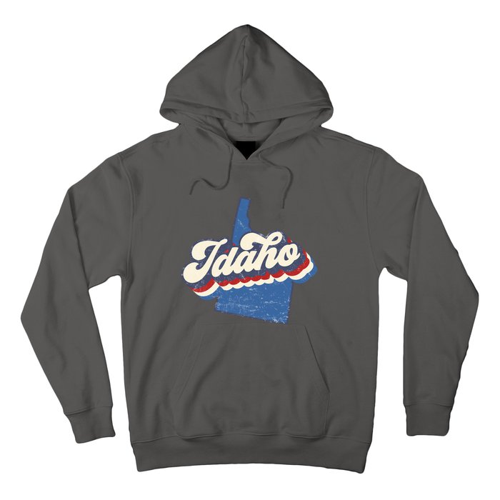 State Of Idaho Retro Logo Hoodie