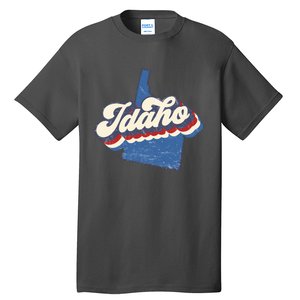 State Of Idaho Retro Logo Tall T-Shirt