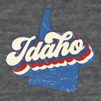 State Of Idaho Retro Logo Flatbill Hat