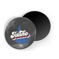 State Of Idaho Retro Logo Magnet