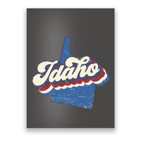 State Of Idaho Retro Logo Poster