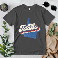 State Of Idaho Retro Logo Premium T-Shirt