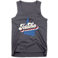 State Of Idaho Retro Logo Tank Top