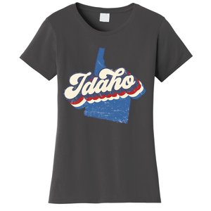 State Of Idaho Retro Logo Women's T-Shirt