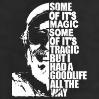 Some Of It’S Magic Some Of It’S Tragic But I Had A Good Life All The Way 7 Panel Mesh Trucker Snapback Hat