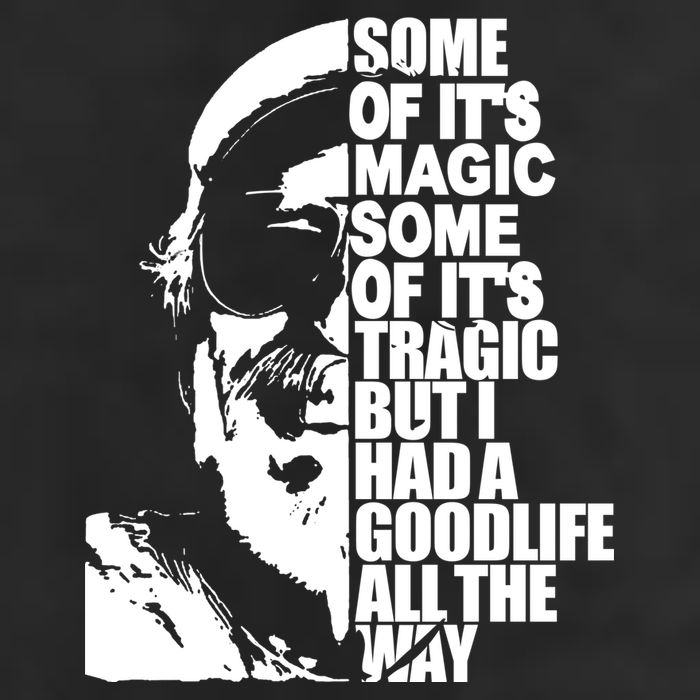 Some Of It’S Magic Some Of It’S Tragic But I Had A Good Life All The Way 7 Panel Mesh Trucker Snapback Hat