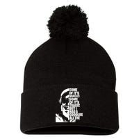 Some Of It’S Magic Some Of It’S Tragic But I Had A Good Life All The Way Pom Pom 12in Knit Beanie