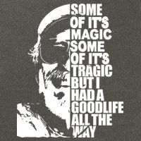Some Of It’S Magic Some Of It’S Tragic But I Had A Good Life All The Way Cotton Canvas Backpack