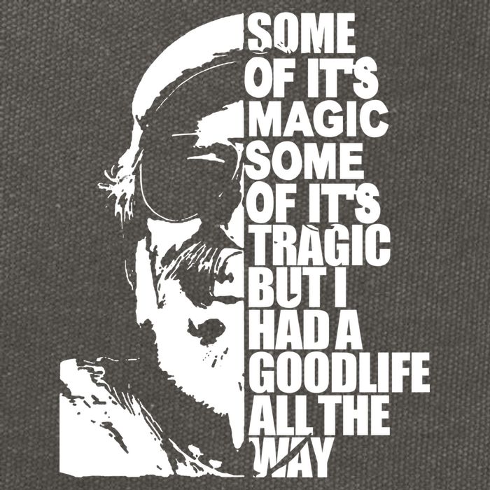 Some Of It’S Magic Some Of It’S Tragic But I Had A Good Life All The Way Cotton Canvas Backpack