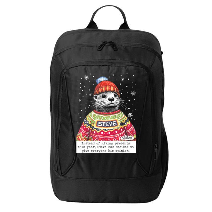 Steve Otter Instead Of Giving Presents This Year City Backpack