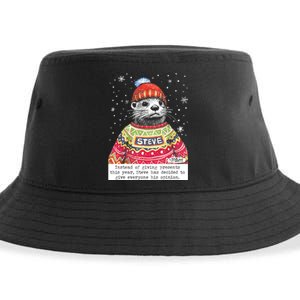 Steve Otter Instead Of Giving Presents This Year Sustainable Bucket Hat