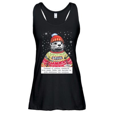 Steve Otter Instead Of Giving Presents This Year Ladies Essential Flowy Tank