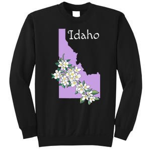 State Of Idaho Syringa Flower Sweatshirt