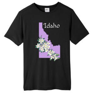 State Of Idaho Syringa Flower Tall Fusion ChromaSoft Performance T-Shirt