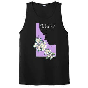 State Of Idaho Syringa Flower PosiCharge Competitor Tank