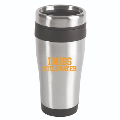 Stillwater Oklahoma I Miss Stillwater 16oz Travel Tumbler