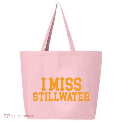 Stillwater Oklahoma I Miss Stillwater 25L Jumbo Tote