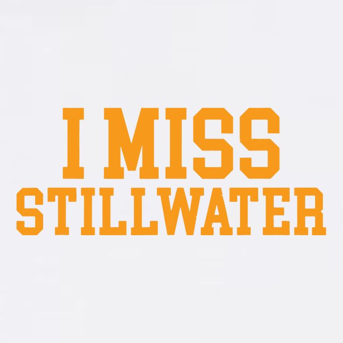 Stillwater Oklahoma I Miss Stillwater Sustainable Bucket Hat