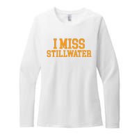 Stillwater Oklahoma I Miss Stillwater Womens CVC Long Sleeve Shirt