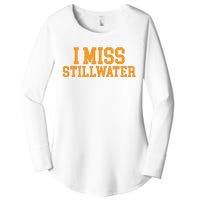 Stillwater Oklahoma I Miss Stillwater Women's Perfect Tri Tunic Long Sleeve Shirt