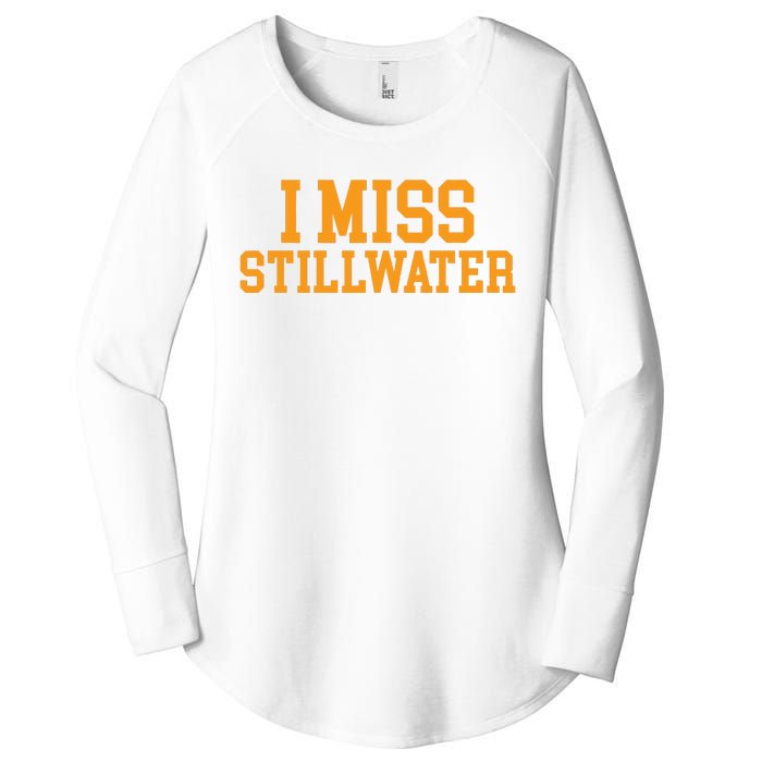 Stillwater Oklahoma I Miss Stillwater Women's Perfect Tri Tunic Long Sleeve Shirt