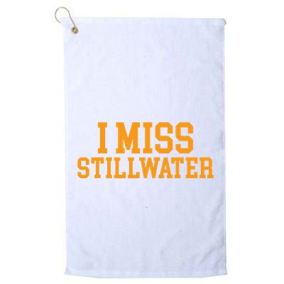 Stillwater Oklahoma I Miss Stillwater Golf Towel