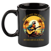 Some Of It's Magic Some Of It's Tragic Parrot Funny 11oz C Handle Ceramic Mug