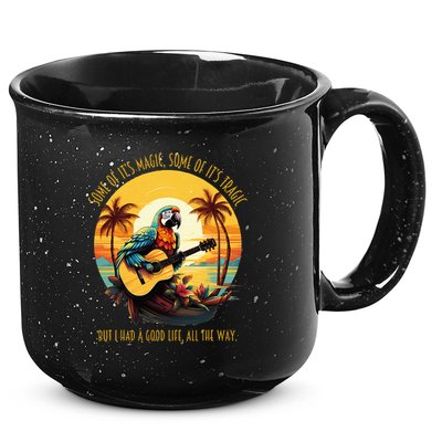 Some Of It's Magic Some Of It's Tragic Parrot Funny 15oz Campfire Ceramic Mug