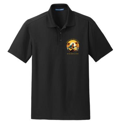 Some Of It's Magic Some Of It's Tragic Parrot Funny Dry Zone Grid Polo