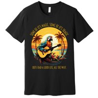 Some Of It's Magic Some Of It's Tragic Parrot Funny Premium T-Shirt