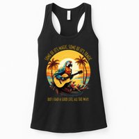 Some Of It's Magic Some Of It's Tragic Parrot Funny Womens Tank Top