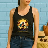 Some Of It's Magic Some Of It's Tragic Parrot Funny Womens Tank Top