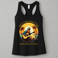 Some Of It's Magic Some Of It's Tragic Parrot Funny Womens Tank Top