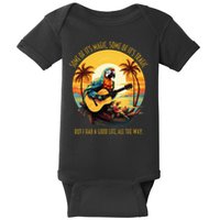Some Of It's Magic Some Of It's Tragic Parrot Funny Baby Bodysuit
