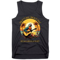 Some Of It's Magic Some Of It's Tragic Parrot Funny Tank Top