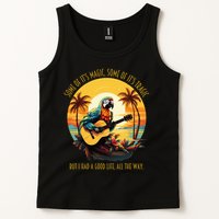 Some Of It's Magic Some Of It's Tragic Parrot Funny Tank Top