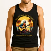 Some Of It's Magic Some Of It's Tragic Parrot Funny Tank Top