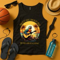 Some Of It's Magic Some Of It's Tragic Parrot Funny Tank Top