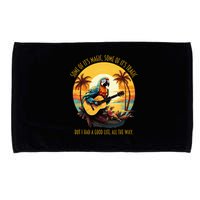 Some Of It's Magic Some Of It's Tragic Parrot Funny Microfiber Hand Towel