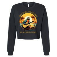 Some Of It's Magic Some Of It's Tragic Parrot Funny Cropped Pullover Crew