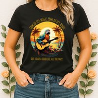 Some Of It's Magic Some Of It's Tragic Parrot Funny Womens T-Shirt